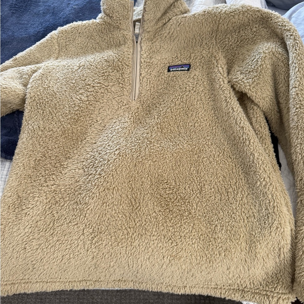 Patagonia Beige Fleece Jacket